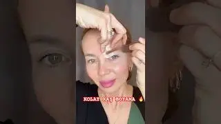 Kaş boyama bu kadar kolay olamaz 🔥 #kaş #kalıcıkaş #kaştasarım #kaşizmir #kaşistanbul #eyebrows