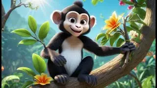 The Quiet Colobus Monkey Sat Still | Nursery Rhymes for Kids & Baby Songs