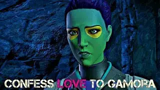 Guardians of The Galaxy Telltale Episode 4 - Confess Love to Gamora (Romance)