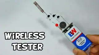 How to make a Magic Tester using BC547 Transistor #howtomake #wireless #tester - Indian Tech Creator
