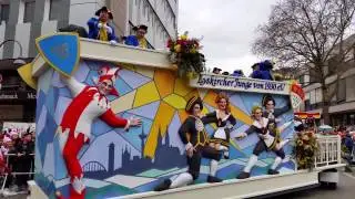 Karneval Köln Rosenmontagszug 27 02 2017 Teil 2