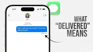 Что означает &laquo;Доставлено&raquo; в тексте на iPhone (объяснение)