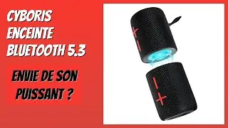 AVIS (2026) : CYBORIS Enceinte Bluetooth 5.3. D&Eacute;TAILS