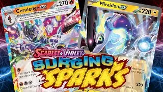 Miraidon is even BETTER in Surging Sparks! Ceruledge vs Miraidon Tabletop Testing