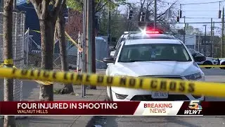 Police: Four people transported to hospital after shooting in Walnut Hills