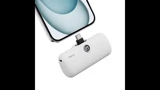 iWALK USB C Portable Charger Review Fast 20W 4800mAh Power Bank for iPhone 15 16