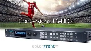 Быстрый старт AJA: FS-HDR