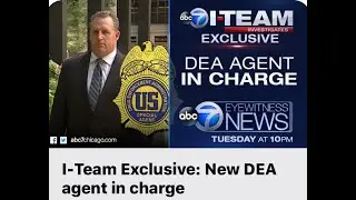 DEA Chicago Special Agent in Charge Bob Bell on ABC7 Chicago to discuss drug crisis.