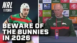 Bennett excited for the future of the Rabbitohs: NRL Presser | NRL on Nine