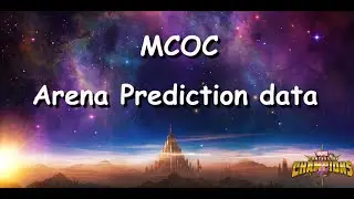 MCOC arena prediction data