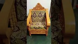 wooden sofa set design in BD furniture design. 😍