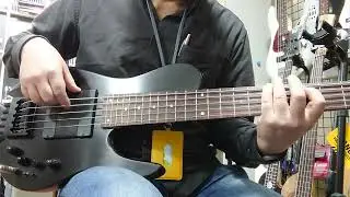 Fodera Matt Garrison Imperial Mini MG Black Used DEMO