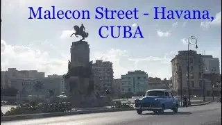 Malecon street, Havana Cuba while enjoying local Cuban music!