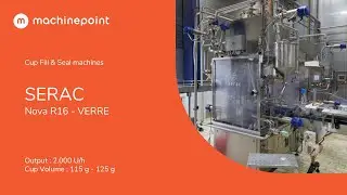 SERAC Nova R16 - Verre Dairy bottling machinery | SERAC Machines