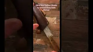 Oil Hack To Prevent Rust On Your Knife Blade! #knife #knifeskills #edge29chaospreparedness