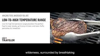Revolutionize Your Outdoor Cooking Weber Traveler Portable Gas Grill - Compact Powerful