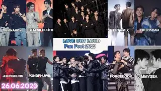 [TikTok] Love Out Loud fan fest 2023 #concert hội tụ 8 #couple của GMMTV #ohmnanon #geminifourth