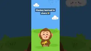 Greedy Monkey Learns a Lesson 🐵 | Happy Animal Tales
