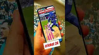 🔥 EPIC CRICKET 24 MOBILE GAMEPLAY 🏏 | MUST WATCH! ⚡#cricket