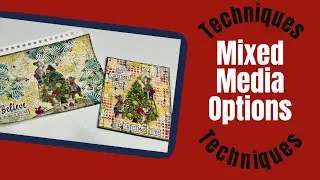 TECHNIQUES TO CHOOSE FROM #artjournal #mixedmedia