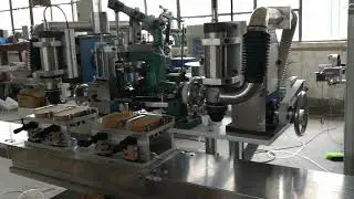 2 axis 3 head machine copper brush