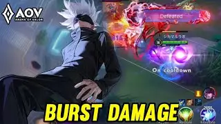 AOV : TULEN GAMEPLAY | BURST DAMAGE - ARENA OF VALOR LIENQUANMOBILE ROV