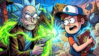 What If Rick Sanchez Entered The Gravity Falls Universe? 