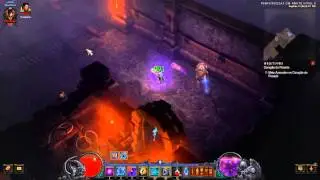 Diablo 3 patch 2.0 Wave of Force OP build Cindercoat wizard  torment 6 pt br