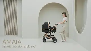 KikkaBoo | Stroller 3in1 with transformable seat AMAIA
