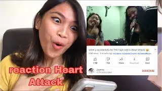 {Reaction}  HEART ATTACK cover by - Joanna / High Note membunuh