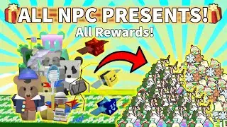 🎁 Every NPC Present Rewards in Bee Swarm Simulator Beesmas 2024!