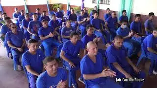 Presos del Penitenciario de Chinandega participan en Acto de Clausura de la Primera Etapa e inicio d