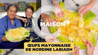 Oeufs mayonnaise &agrave; la poutargue de Nordine Labiadh