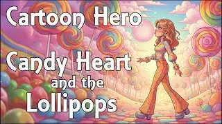 Cartoon Hero &copy; - BUBBLEGUM version with Candy Heart and the Lollipops