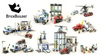 Lego City 2017 - All Police Sets Compilation - Lego Speed Build for Collectors