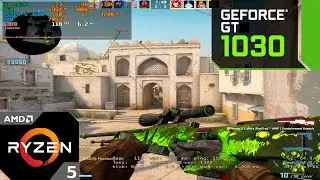 CS:GO : GT 1030 2GB + Ryzen 5 3600 : Ultra Graphics