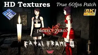 PCSX2 ~Project Zero 2: Crimson Butterfly ( Fatal Frame 2 ) HD Textures | Finally True  60PFS patch