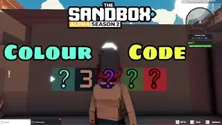 COLOUR CODE Location | Central Town - SANDBOX Alpha Season 2