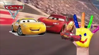 Cars 3 Finger Family Song Nursery rhymes Children and Babies 