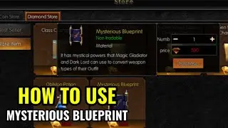 MU MONARCH SEA | HOW TO USE MYSTERIOUS BLUEPRINT