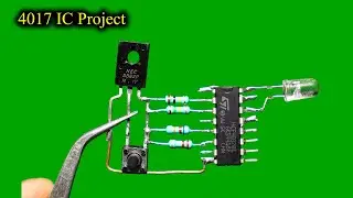 Amazing Useful Electronic Project Using CD4017BE Decade Counter IC