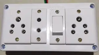 1 switch 2 5pin 1 2pin socket connection