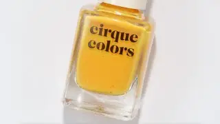 MELLOW YELLOW | Cirque Colors Orange to Yellow Thermal Mood Color-Changing Nail Polish