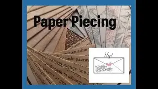 T&eacute;cnica Paper Piecing #cuadernocreativo