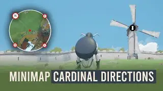 Unreal Mini map System - Cardinal Directions - Unreal Engine 5 Action RPG #200