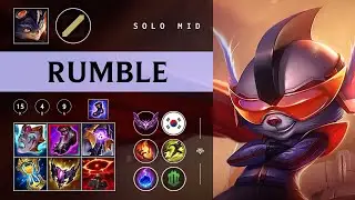 Rumble Mid vs Zoe - KR Master Patch 26.02