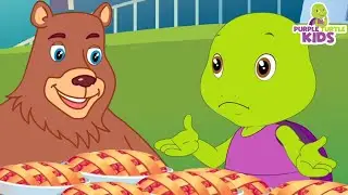 Simple Simon | Nursery Rhyme | PurpleTurtle | Kids Songs