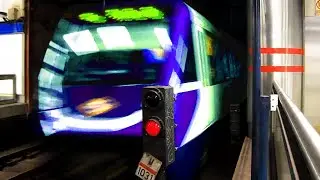 🚇 SERIE 7000 entrando en GREGORIO MARA&Ntilde;&Oacute;N (Metro de Madrid)