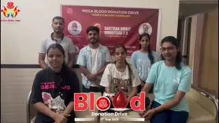 Be the Reason Someone Smiles 😊 | Mega  Blood Donation Drive 2.0
