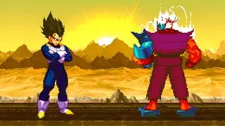 Vegeta Vs. Shin Cyber Akuma - Cybernetic Pride